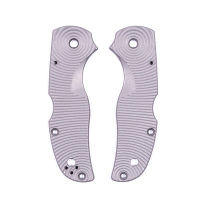 Spyderco Native 5 Titanium Featherweight Scale Sets