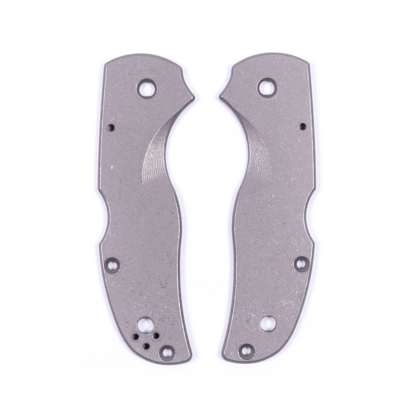 Spyderco Native 5 Titanium Featherweight Scale Sets