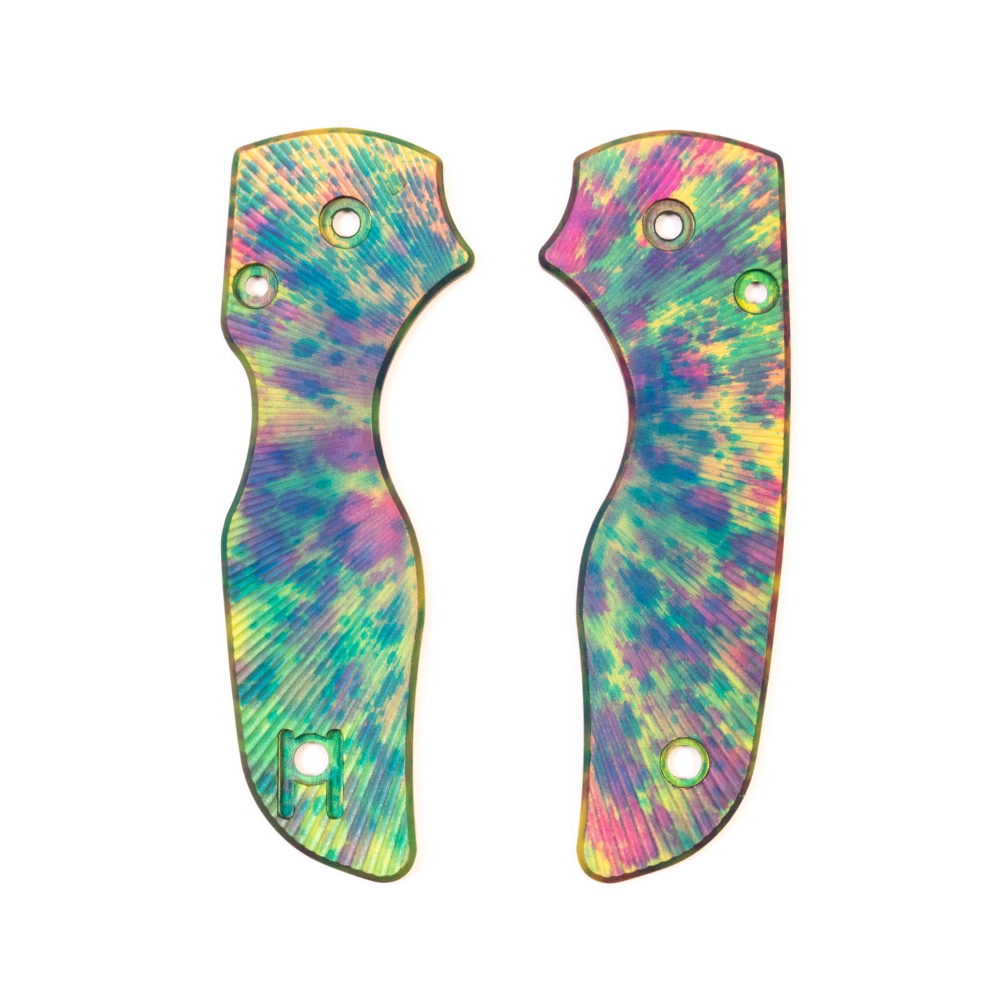 Spyderco Lil Native Anodized Aluminum Scale Sets