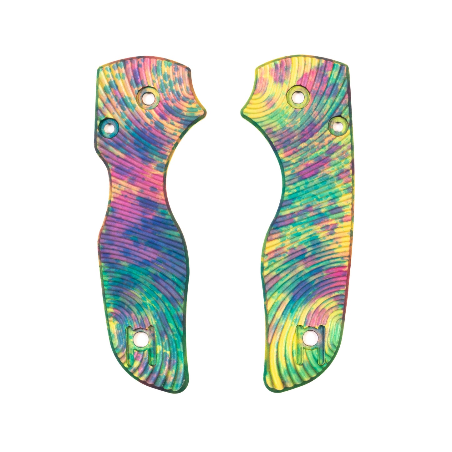 Spyderco Lil Native Anodized Aluminum Scale Sets