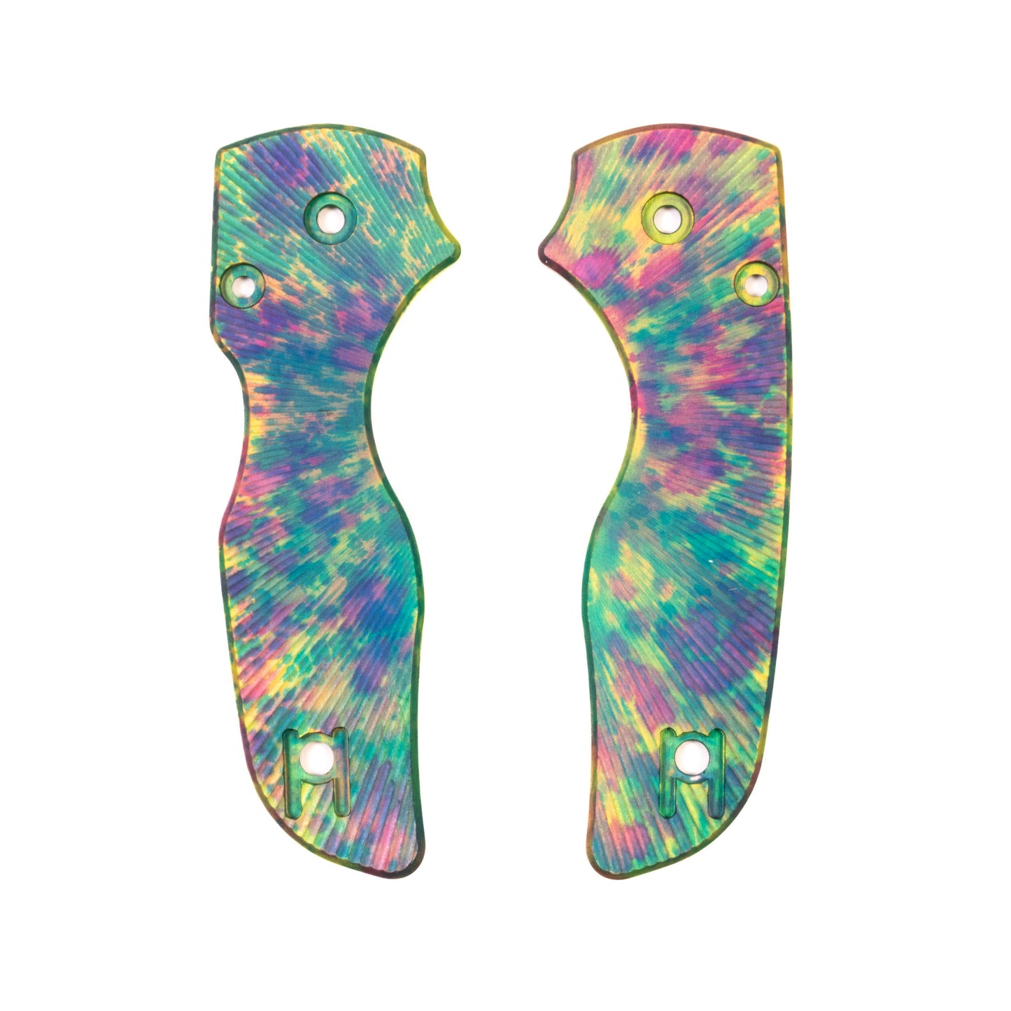 Spyderco Lil Native Anodized Aluminum Scale Sets