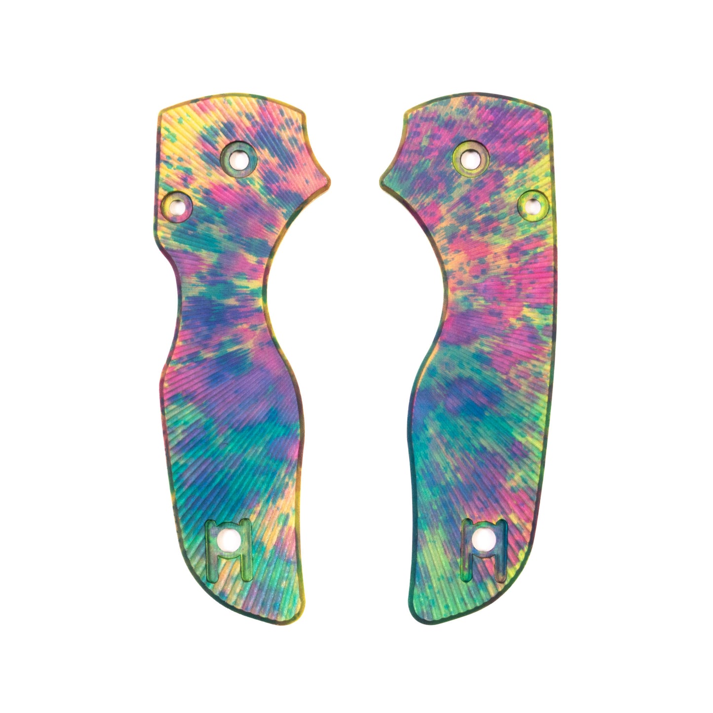 Spyderco Lil Native Anodized Aluminum Scale Sets