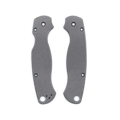 Spyderco Paramilitary 2 (PM2) Titanium Featherweight Scale Sets