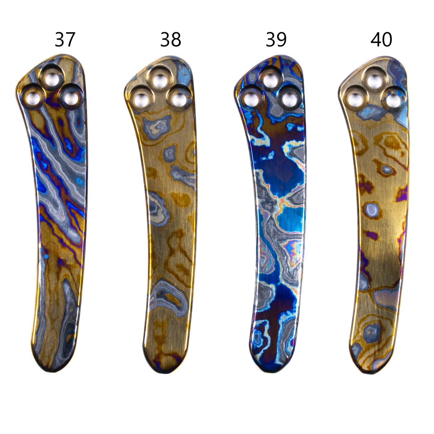 Spyderco Paramilitary 2 (PM2)  Timascus POLISHED Clips