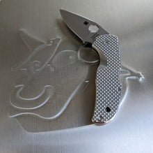 Load image into Gallery viewer, Spyderco Native 5 Titanium Featherweight Scale Sets