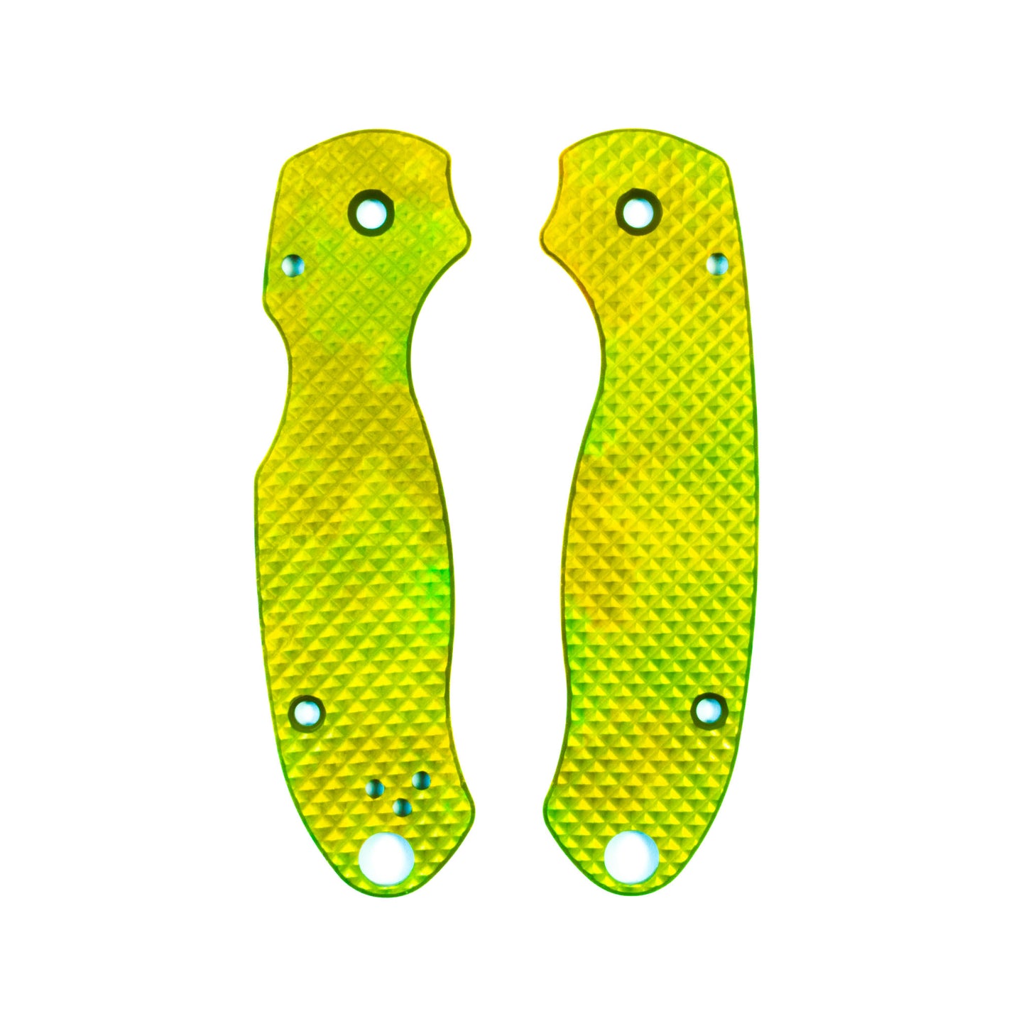 Spyderco Para 3 Anodized Aluminum Scale Sets