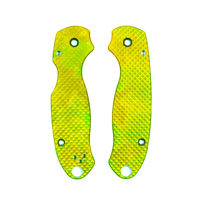 Spyderco Para 3 Anodized Aluminum Scale Sets