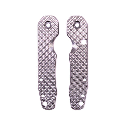 Spyderco Smock LARGE Pivot Titanium Featherweight Scale Sets