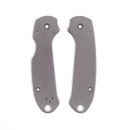 Spyderco Para 3 Skinny Titanium Featherweight Scale Sets