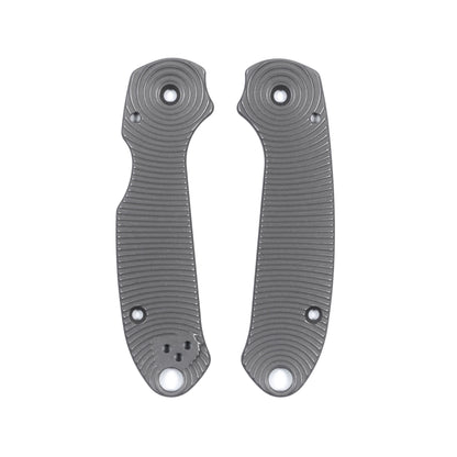 Spyderco Para 3 Skinny Contoured Titanium Featherweight Scale Set