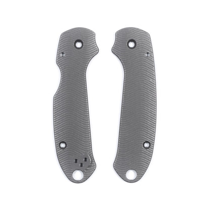 Spyderco Para 3 Skinny Contoured Titanium Featherweight Scale Set