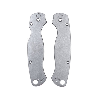 Spyderco Paramilitary 2 (PM2) Titanium Featherweight Scale Sets