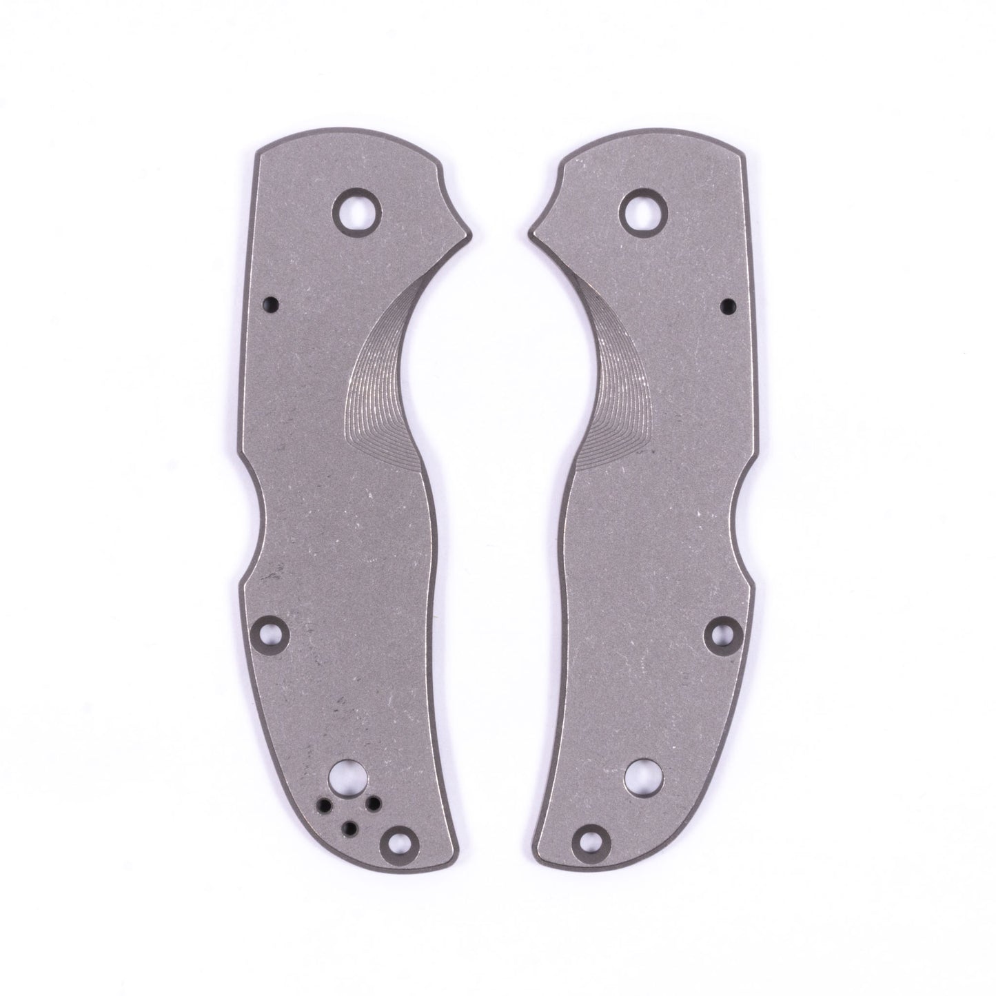 Spyderco Native 5 Titanium Featherweight Scale Sets