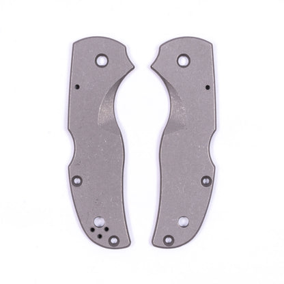 Spyderco Native 5 Titanium Featherweight Scale Sets