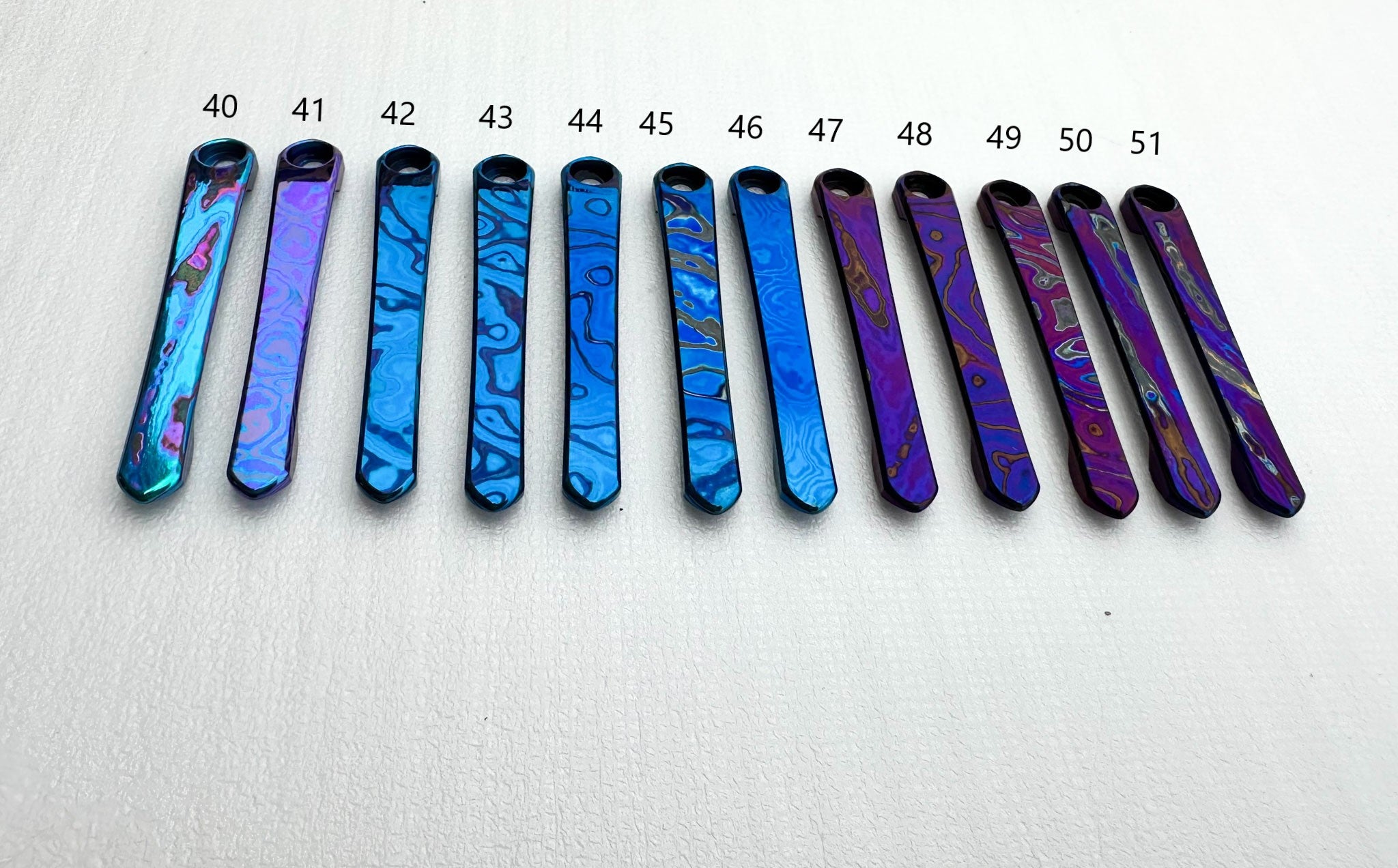 Chris Reeves Knives(CRK) Polished Timascus Pocket Clips – Ripp's