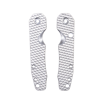 Spyderco Smock LARGE Pivot Titanium Featherweight Scale Sets
