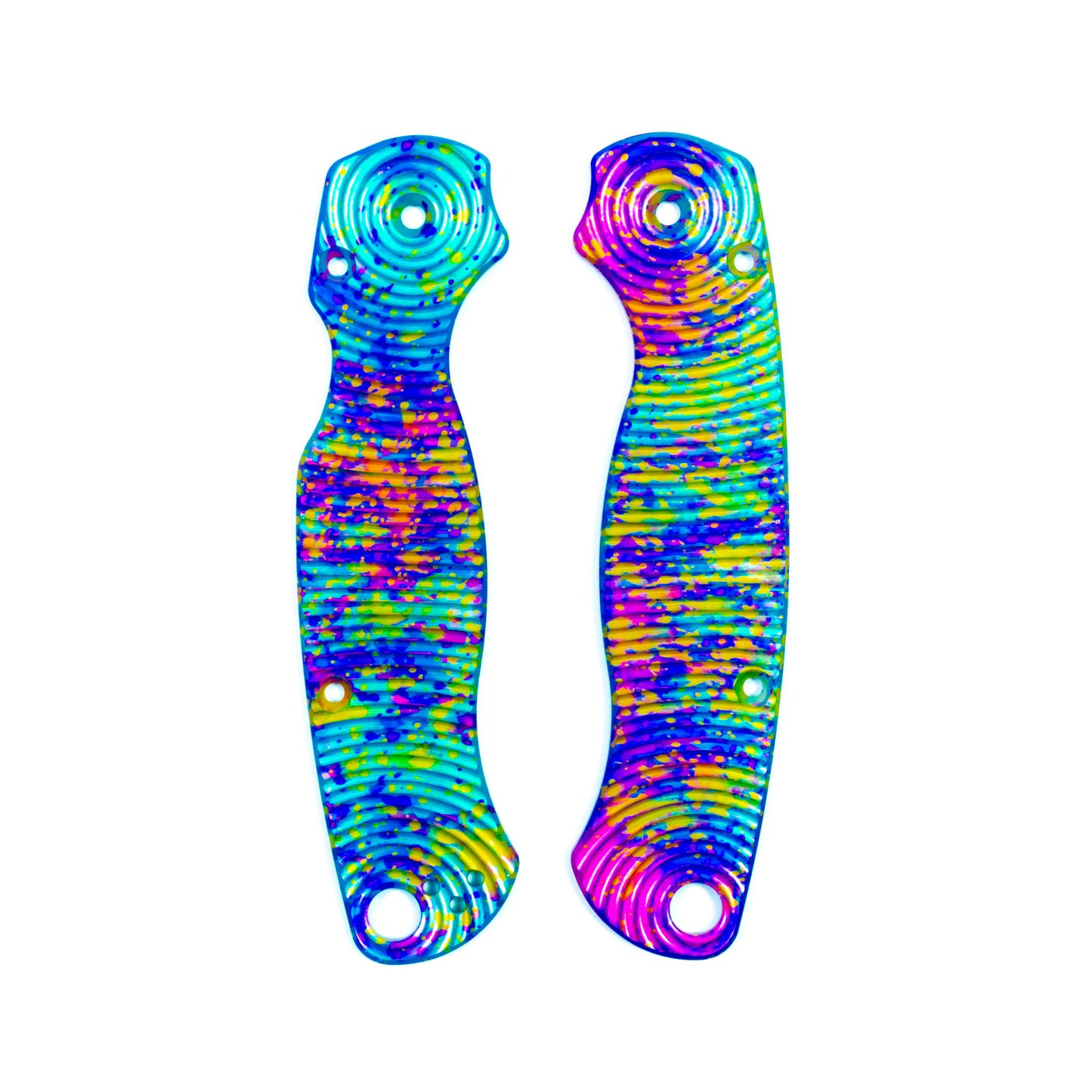 Spyderco Paramilitary 2 Anodized Aluminum Scale Sets
