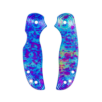 Spyderco Sage 5 Anodized Aluminum Scale Sets
