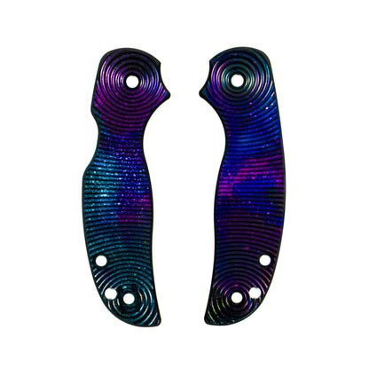 Spyderco Sage 5 Anodized Aluminum Scale Sets