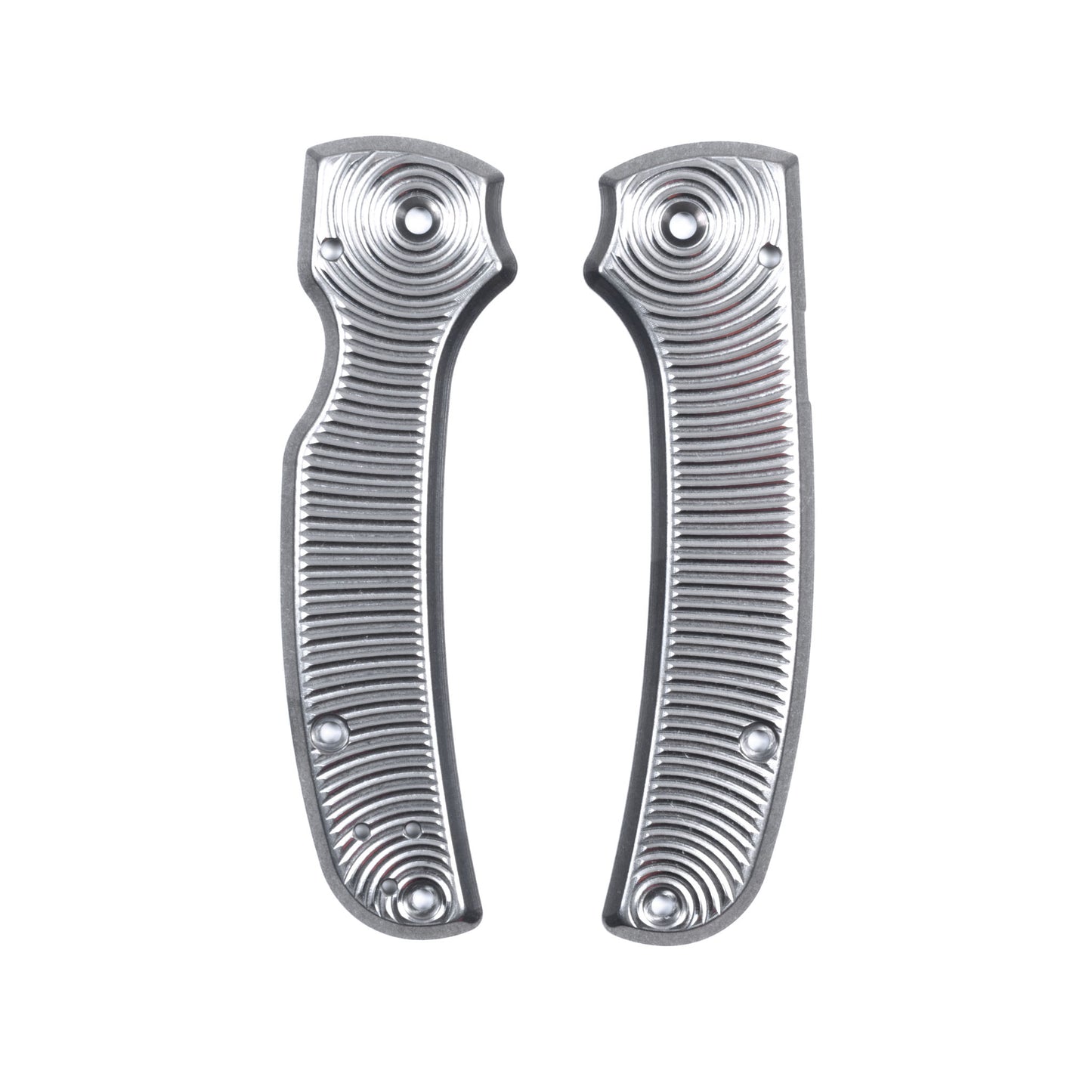 Spyderco Shaman Skinny Titanium Featherweight Scale sets No Lanyard Hole