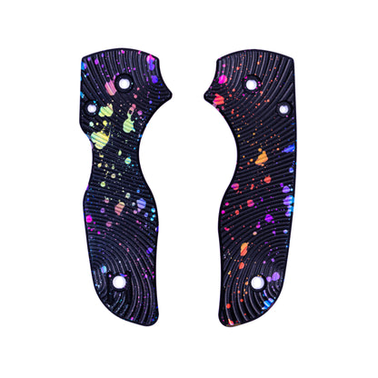 Spyderco Lil Native Right Hand Tip Up Anodized Aluminum Scale Sets