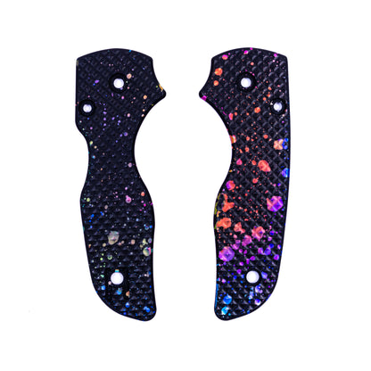 Spyderco Lil Native Right Hand Tip Up Anodized Aluminum Scale Sets