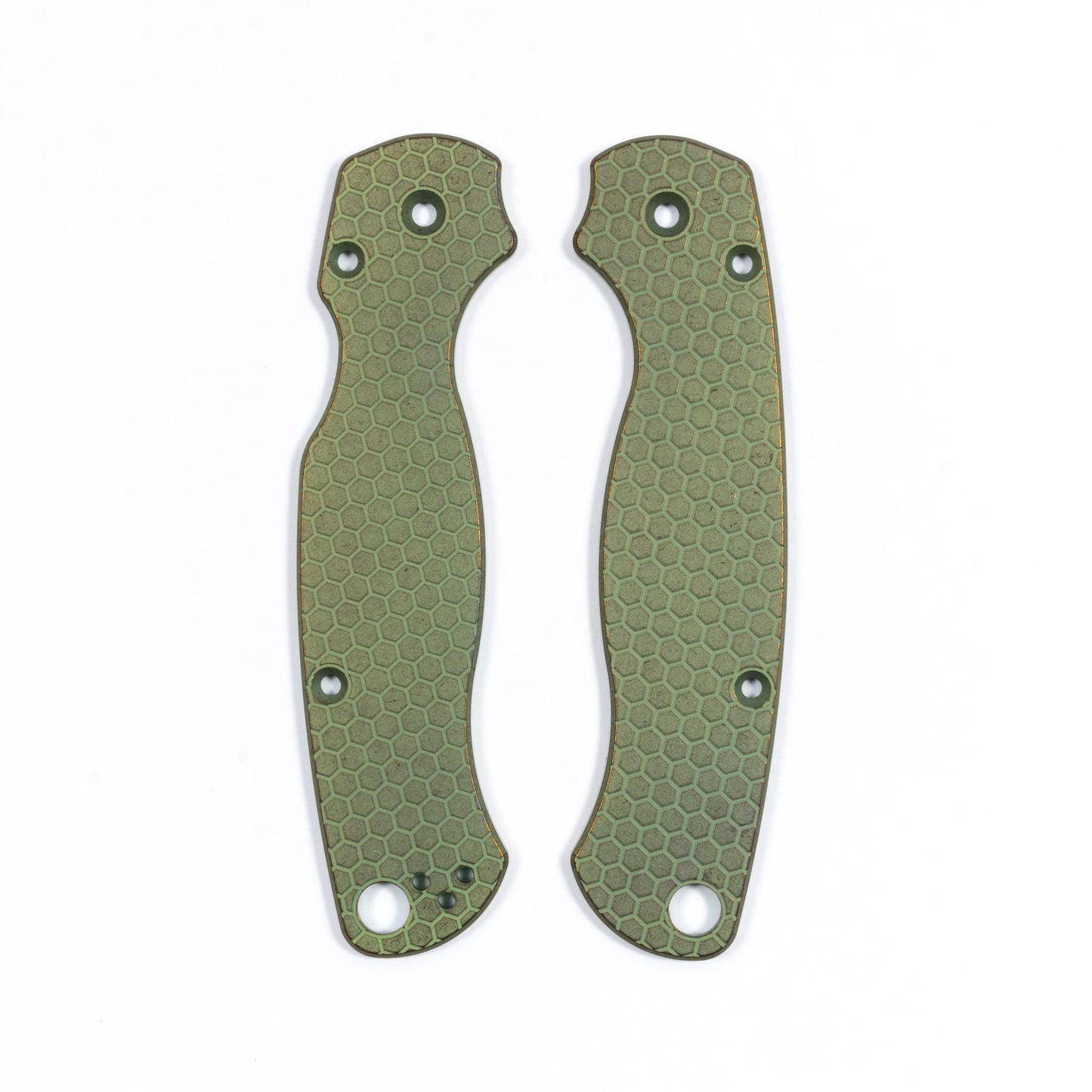 Spyderco Paramilitary 2 (PM2) Titanium Featherweight Anodized Scale Sets