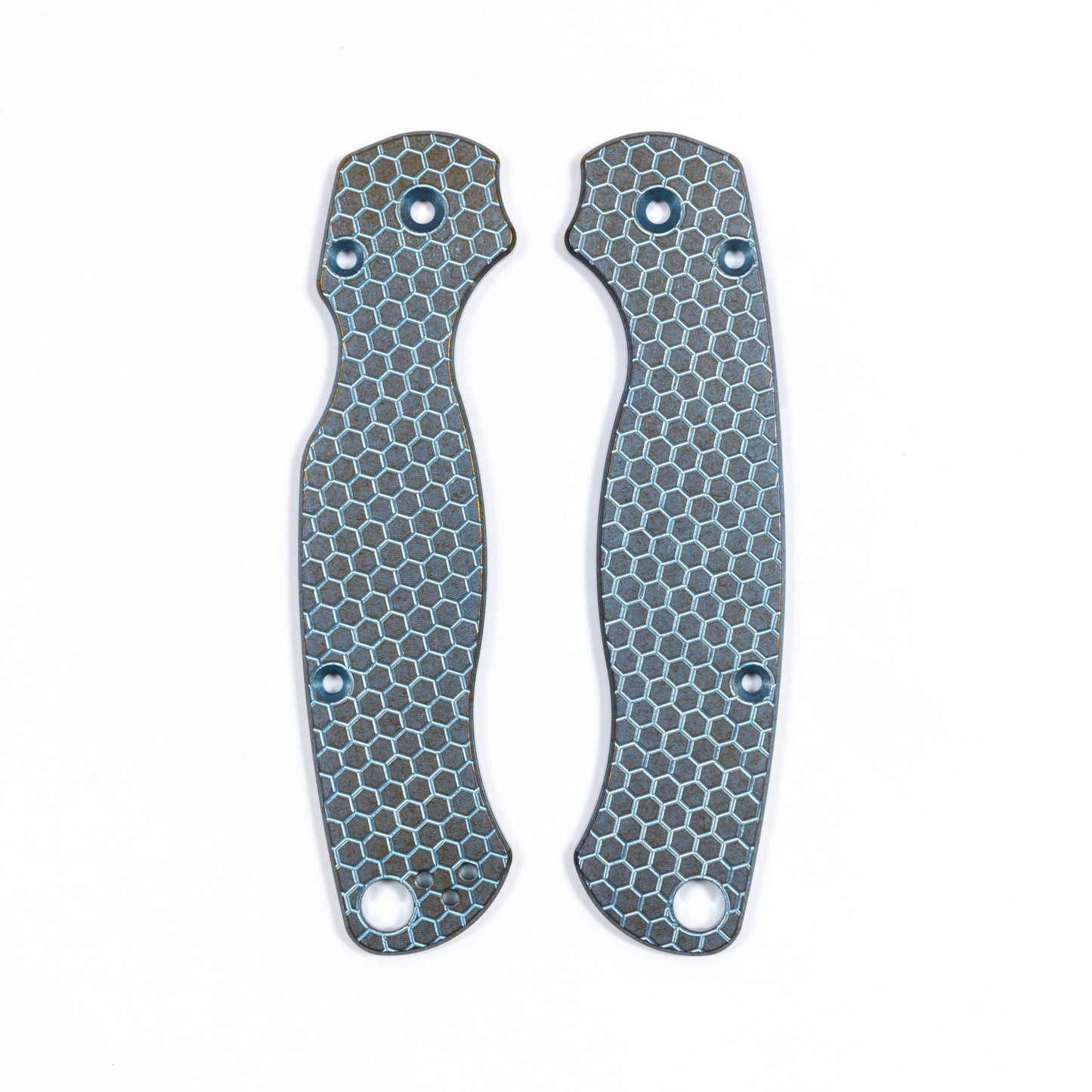 Spyderco Paramilitary 2 (PM2) Titanium Featherweight Anodized Scale Sets