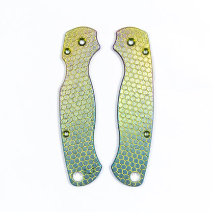 Spyderco Paramilitary 2 (PM2) Titanium Featherweight Anodized Scale Sets