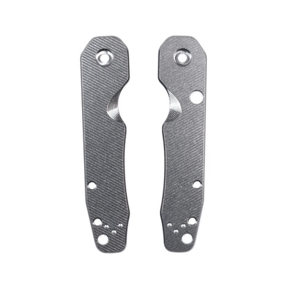 Spyderco Smock LARGE Pivot Titanium Featherweight Scale Sets