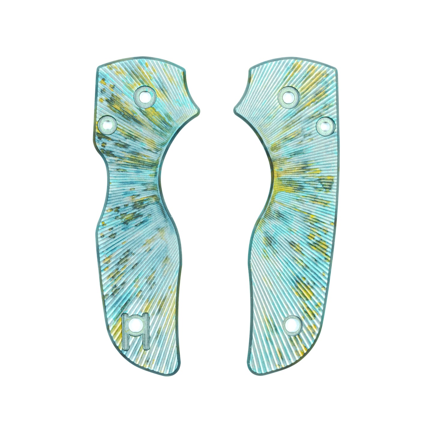 Spyderco Lil Native Right Hand Tip Up Anodized Aluminum Scale Sets