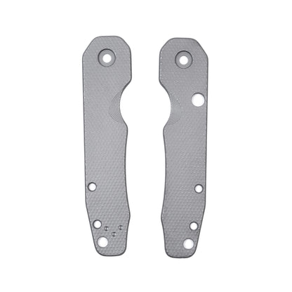 Spyderco Smock LARGE Pivot Titanium Featherweight Scale Sets