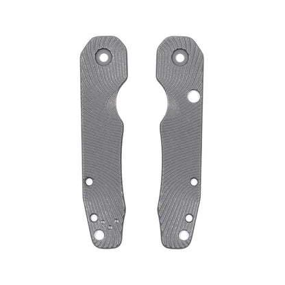 Spyderco Smock LARGE Pivot Titanium Featherweight Scale Sets