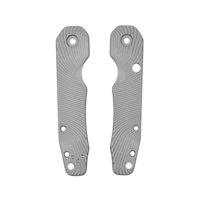 Spyderco Smock LARGE Pivot Titanium Featherweight Scale Sets