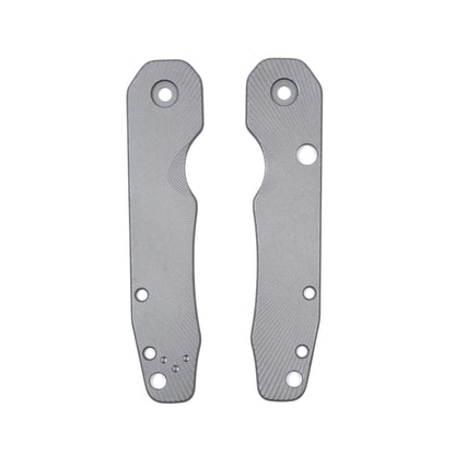 Spyderco Smock LARGE Pivot Titanium Featherweight Scale Sets