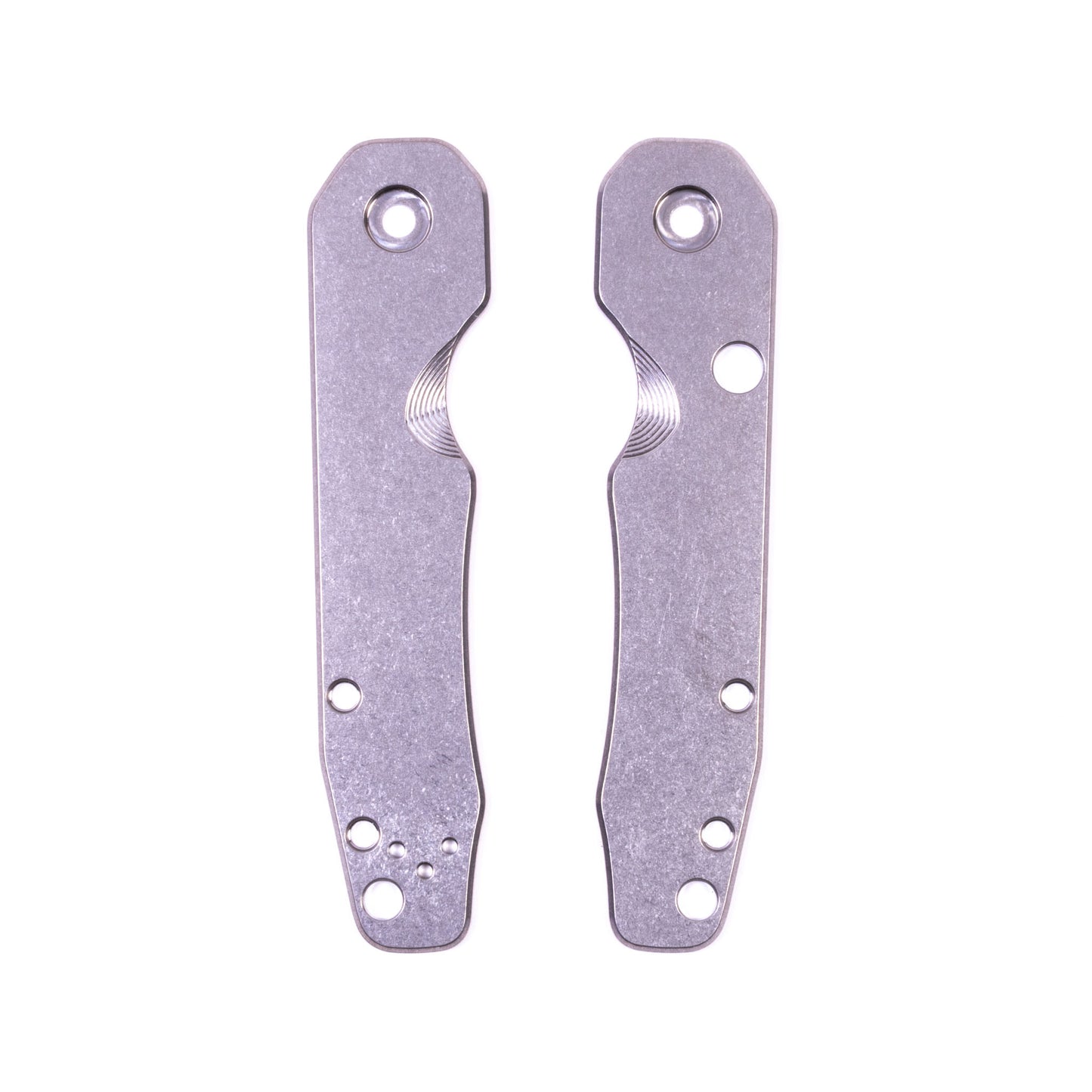 Spyderco Smock LARGE Pivot Titanium Featherweight Scale Sets