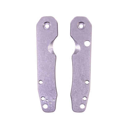 Spyderco Smock LARGE Pivot Titanium Featherweight Scale Sets