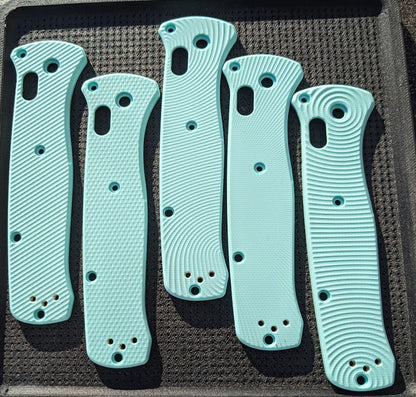 Tiffany Blue Bailout Scales in G-10 from Ripp's Garage Tech