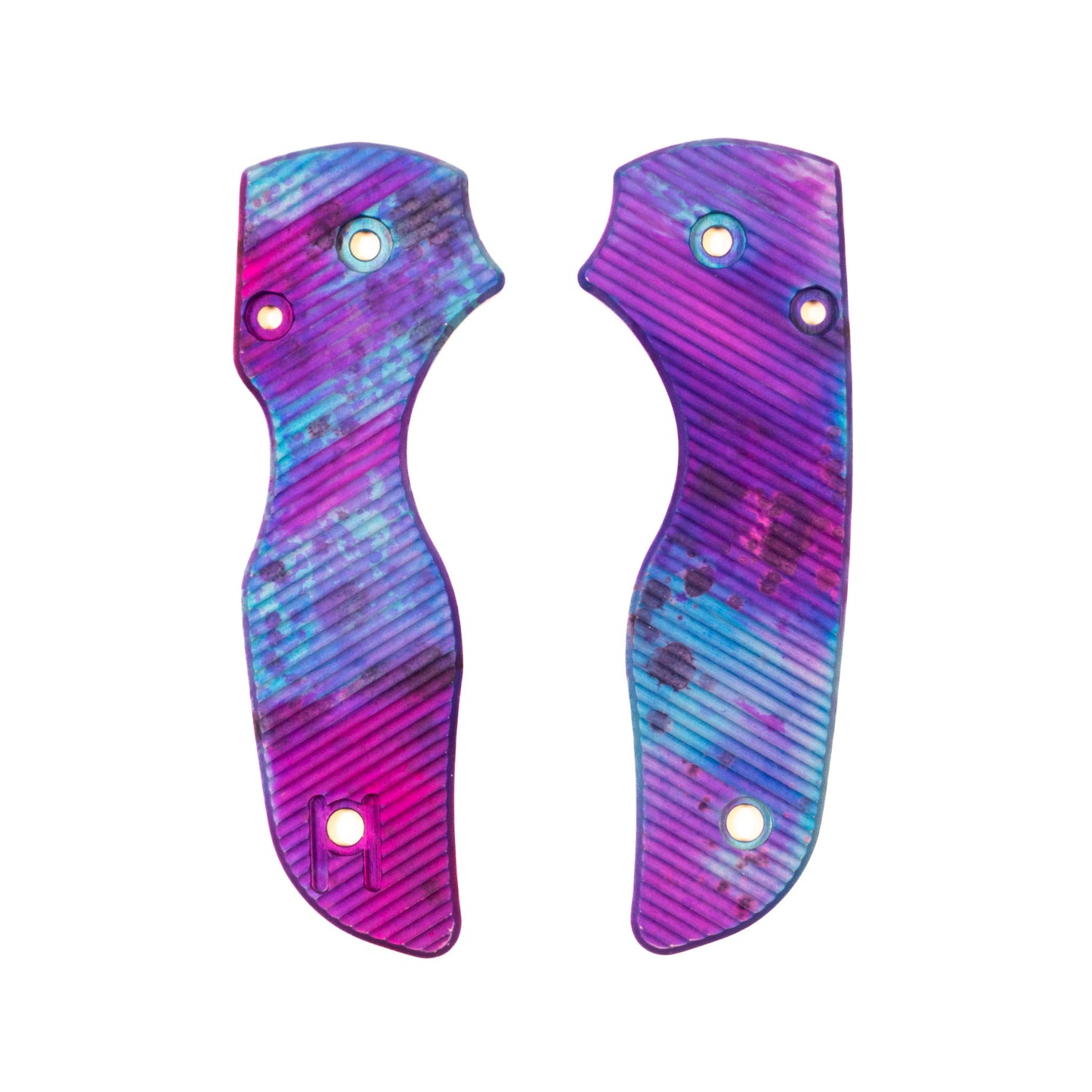 Spyderco Lil Native Anodized Aluminum Scale Sets