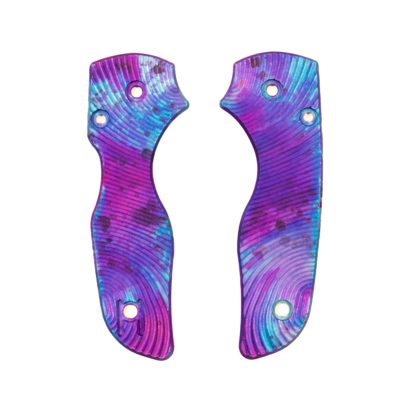 Spyderco Lil Native Anodized Aluminum Scale Sets