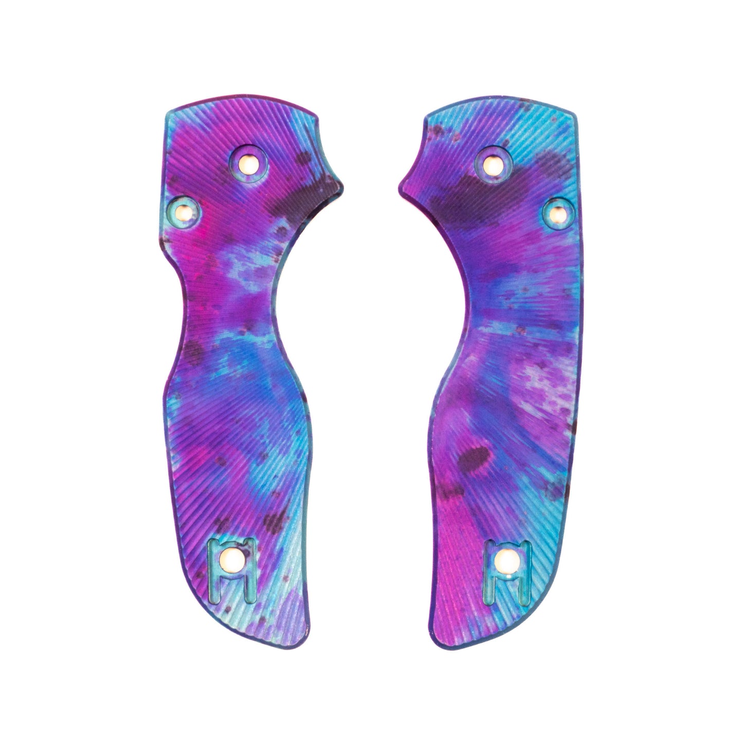 Spyderco Lil Native Anodized Aluminum Scale Sets