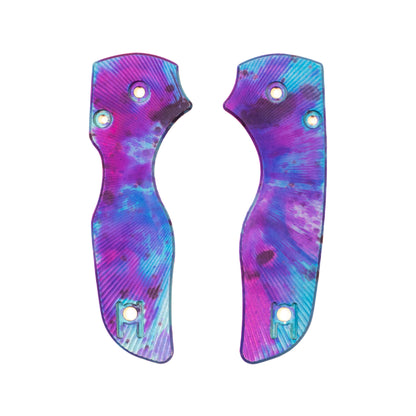 Spyderco Lil Native Anodized Aluminum Scale Sets