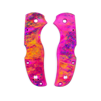 Spyderco Native 5 Anodized Aluminum Scale Sets