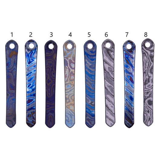 CRK Timascus BLEM Pocket Clips