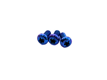 Button Head Titanium Clip Screw Sets