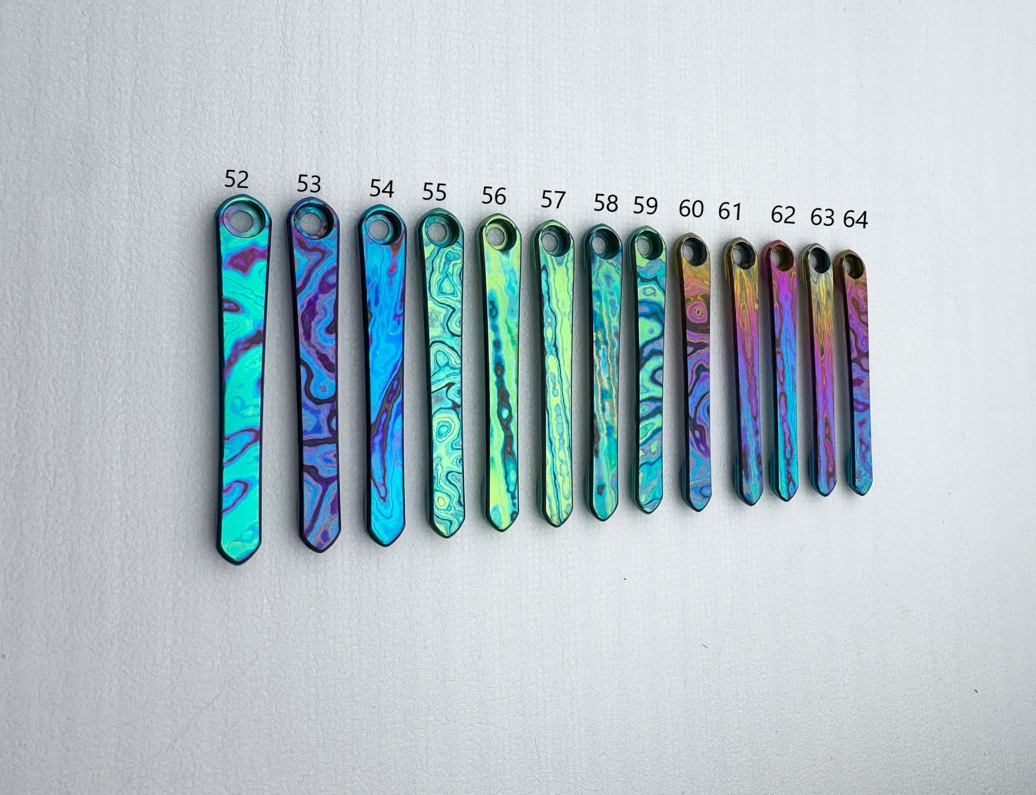 Chris Reeves Knives(CRK) Polished Timascus Pocket Clips – Ripp's
