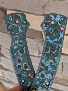 Spyderco Shaman Skinny Fat Carbon Scale Set