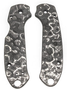 Spyderco Paramilitary 3 (PM3) Skinny Mod Fat Carbon Scale Set