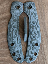 Load image into Gallery viewer, Spyderco Kapara Fat Carbon Scale Set
