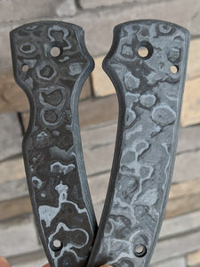 Spyderco Shaman Skinny Fat Carbon Scale Set